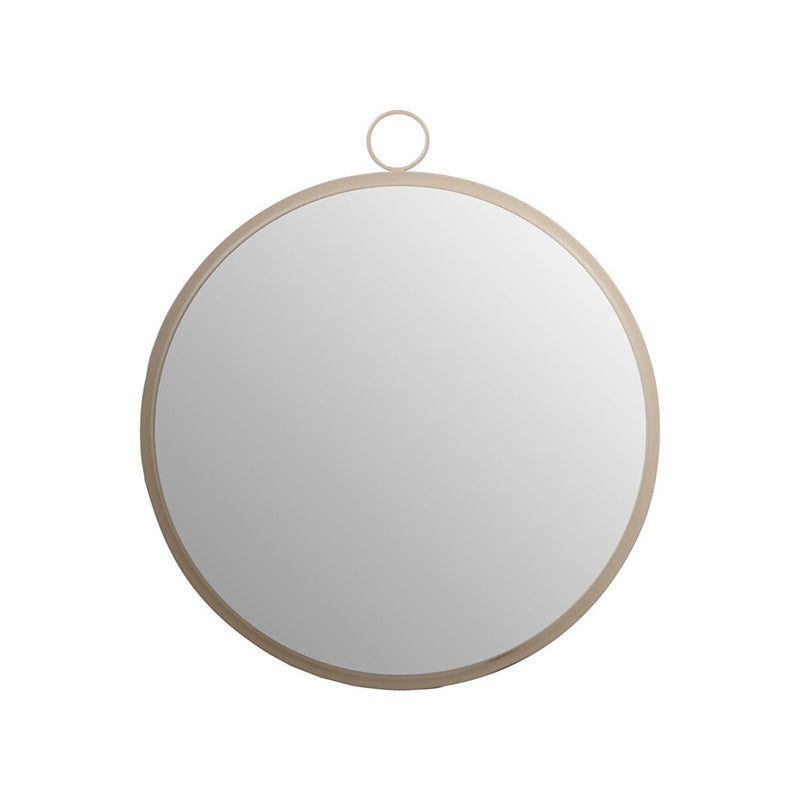 Karval Round Wall Mirror With Gold Finish Frame