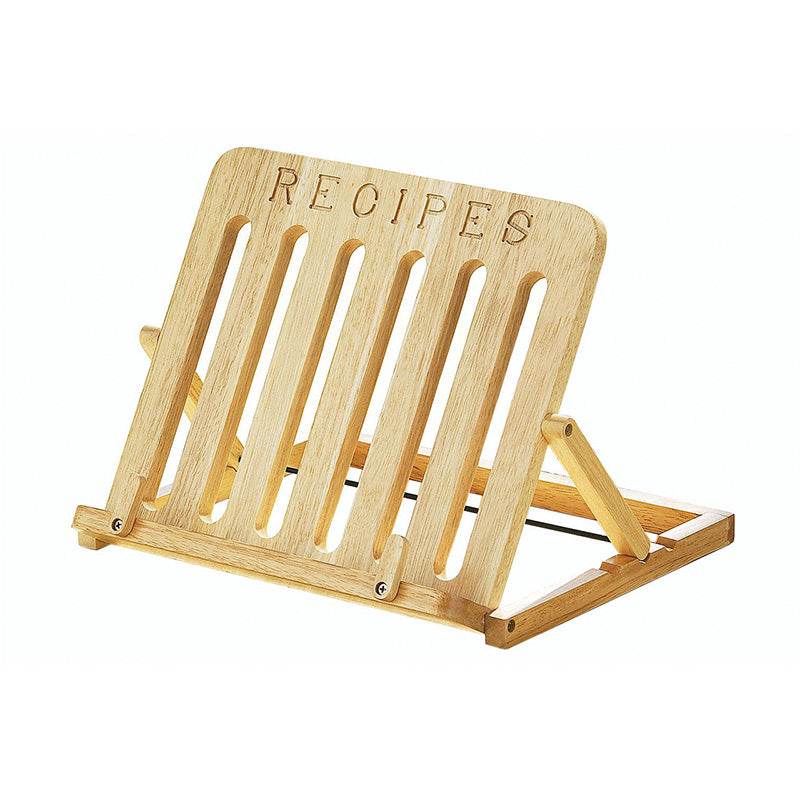 Tropical Hevea Wood Cookbook Stand - Premier Home