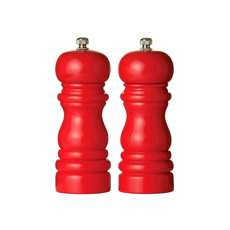Red High Gloss Salt and Pepper Set - Premier Home