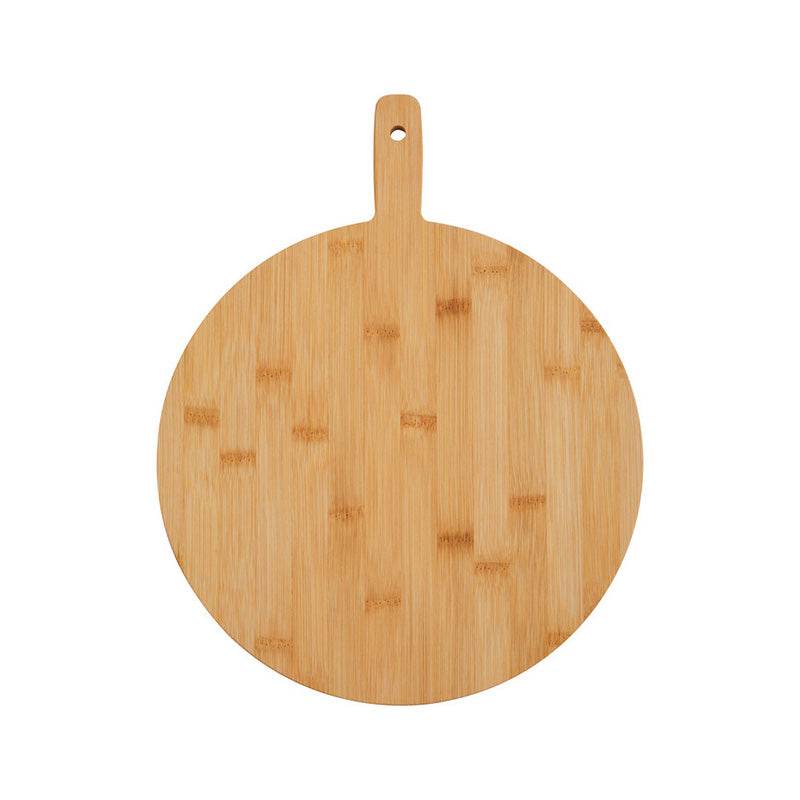 Aleki Bamboo Round Paddle Chopping and Serving Board - Premier Home