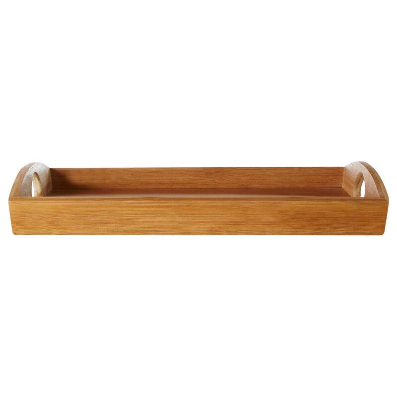 Aleki Bamboo Serving Tray With Handles - Premier Home