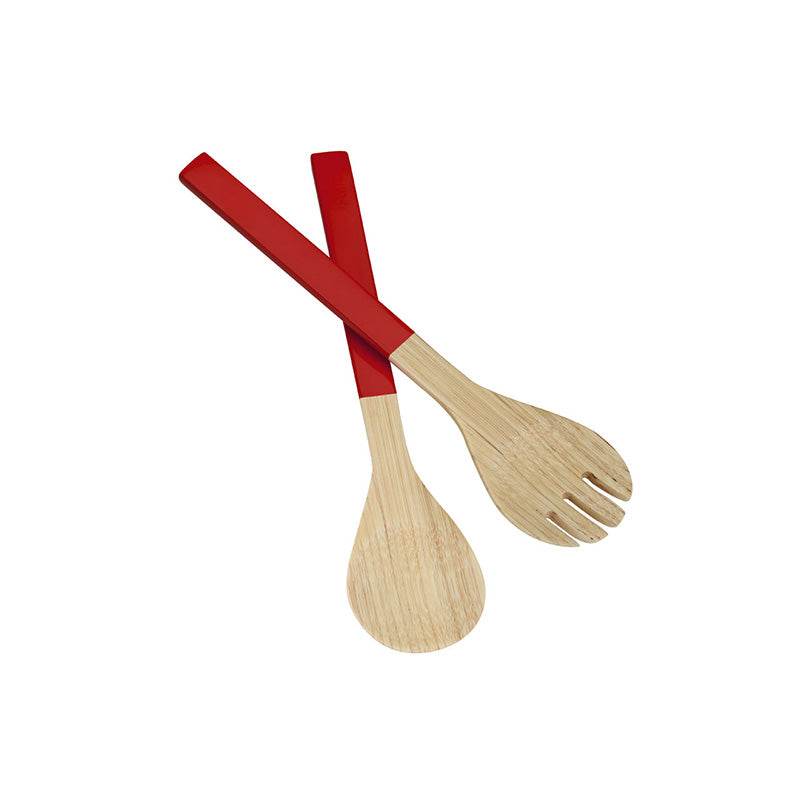 Kyoto Red Salad Servers - Premier Home