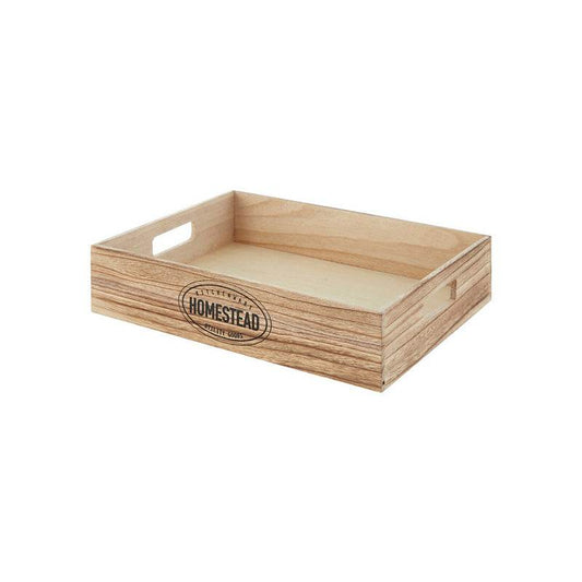 Rustic Homestead Storage Crate - Premier Home