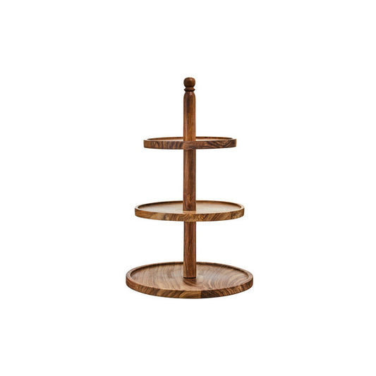 Kora Sheesham Wood Three Tier Cake Stand