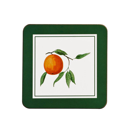 Orange Grove Cork Coasters - Set Of 4 - Premier Home