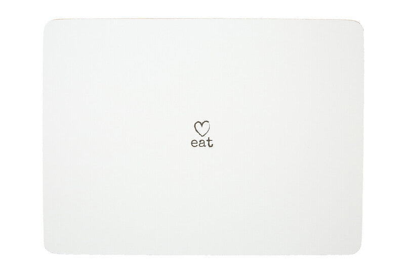 Charm "Eat" Placemats - Set Of 4