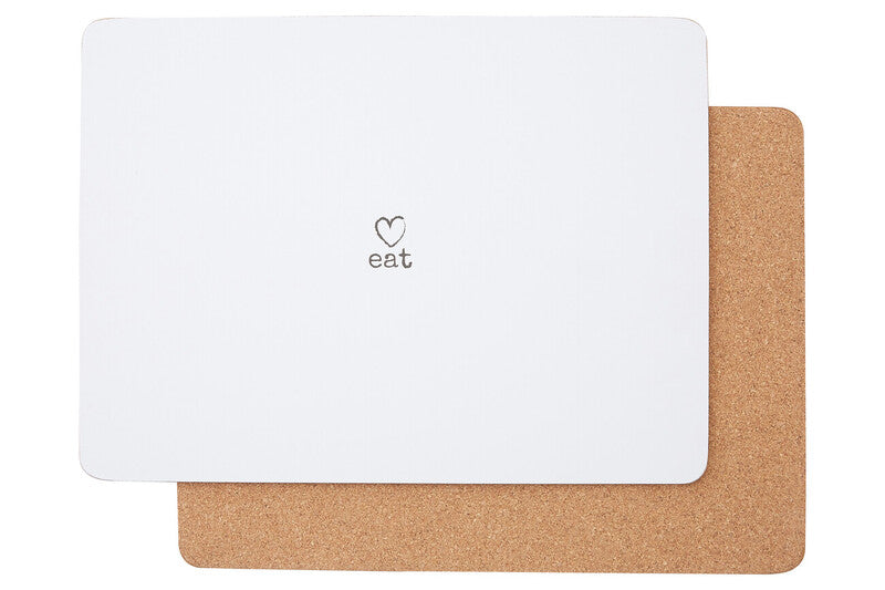 Charm "Eat" Placemats - Set Of 4