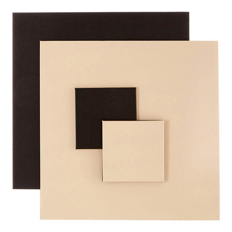 Geome Reverse Black And Cream - Set Of 4 - Premier Home
