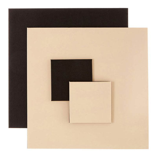 Geome Reverse Black And Cream - Set Of 4 - Premier Home