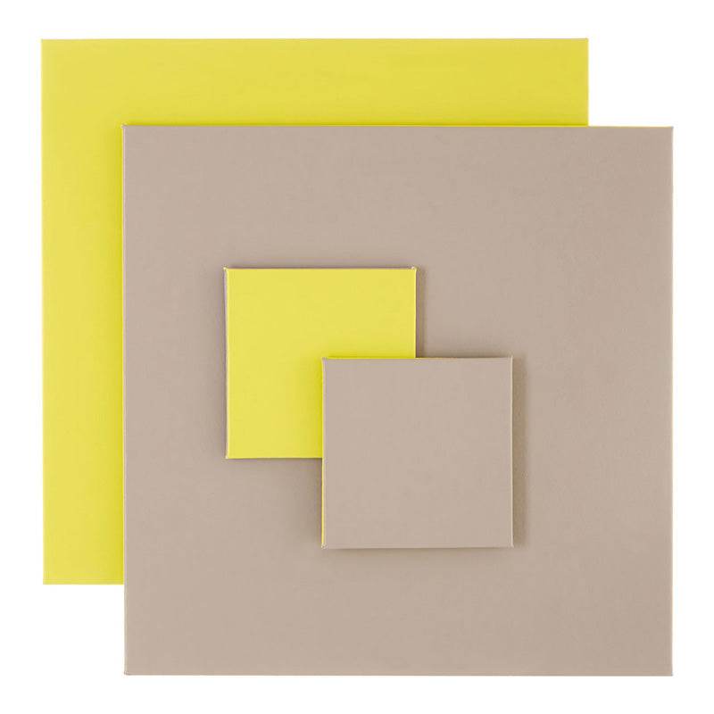 Geome Reverse Grey And Green - Set Of 4 - Premier Home