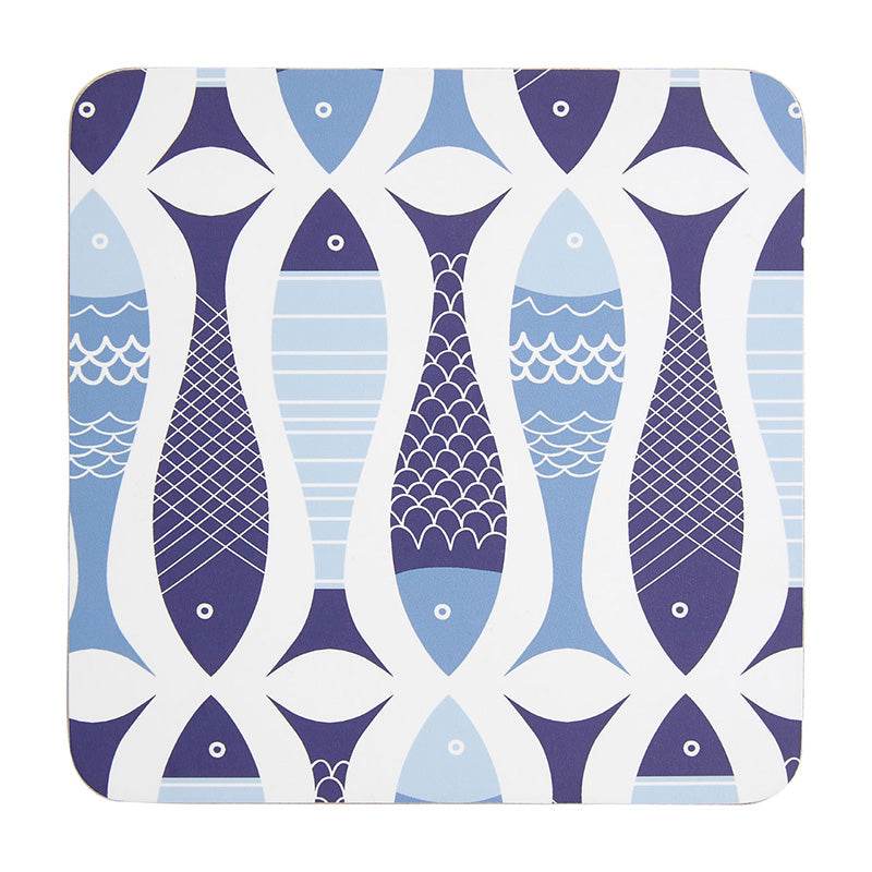 Pisces Cork Coasters - Set Of 4 - Premier Home