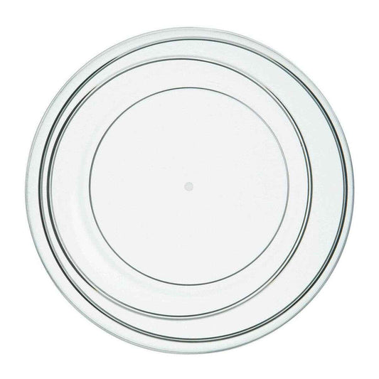 Clear Plastic Summer Plate