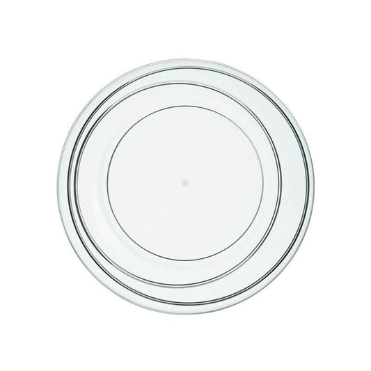 Clear Plastic Small Summer Plate - Premier Home