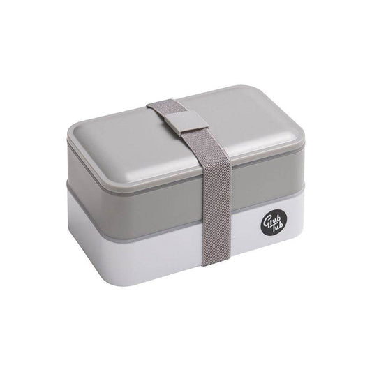 Grub Tub Grey Lunch Box - Premier Home