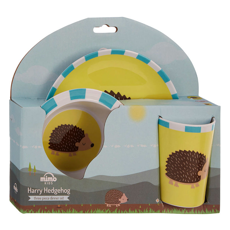 Mimo Kids Harry Hedgehog Dinner Set