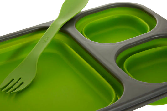 Grub Tub Green Lunch Box With Spork