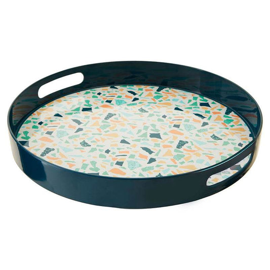 Mimo Terrazzo Round Tray - Premier Home