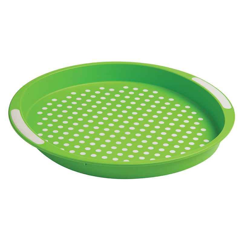 Anti-Slip Round Serving Tray - Premier Home