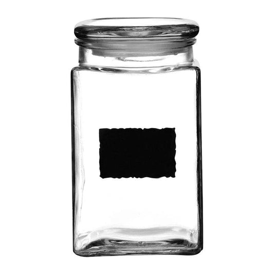 Glass and Chalkboard Storage Jar - 97kg - Premier Home