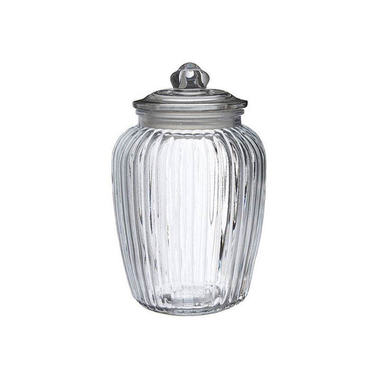 Vintage Design Glass Storage Jar - 2280ml - Premier Home