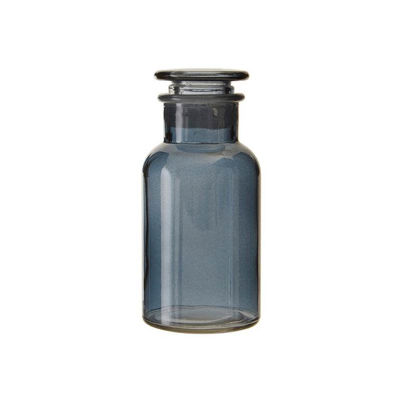 Apothecary Small Smoke Grey Reagent Bottle - Premier Home