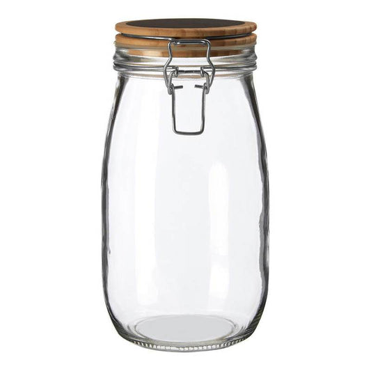 Appert Glass Storage Jar with Wooden Lid 1500 ml - Premier Home
