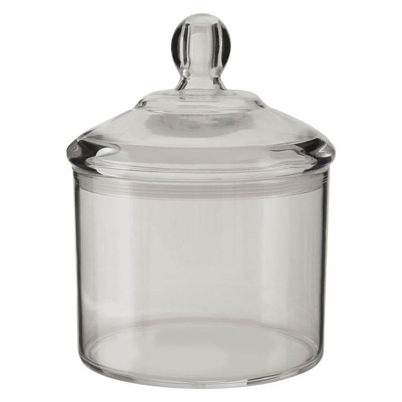 Gozo Transparent Large Round Canister - Premier Home