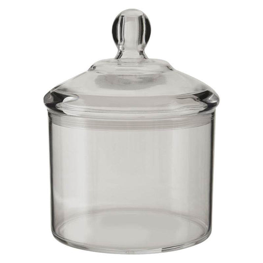 Gozo Transparent Large Round Canister - Premier Home