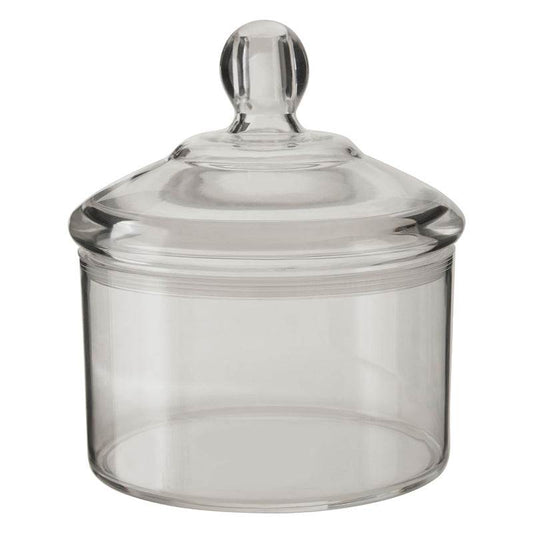 Gozo Transparent Medium Round Canister - Premier Home