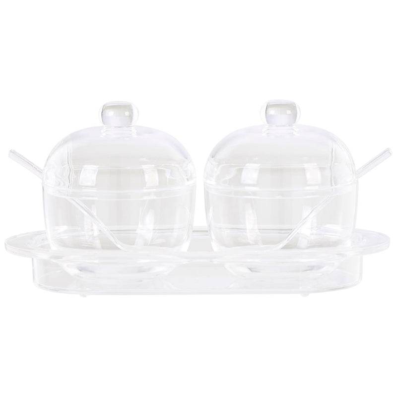 Gozo Set of 2 Condiment Containers - Premier Home