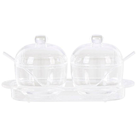 Gozo Set of 2 Condiment Containers - Premier Home