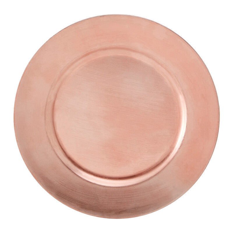 Rose Gold Charger Plate