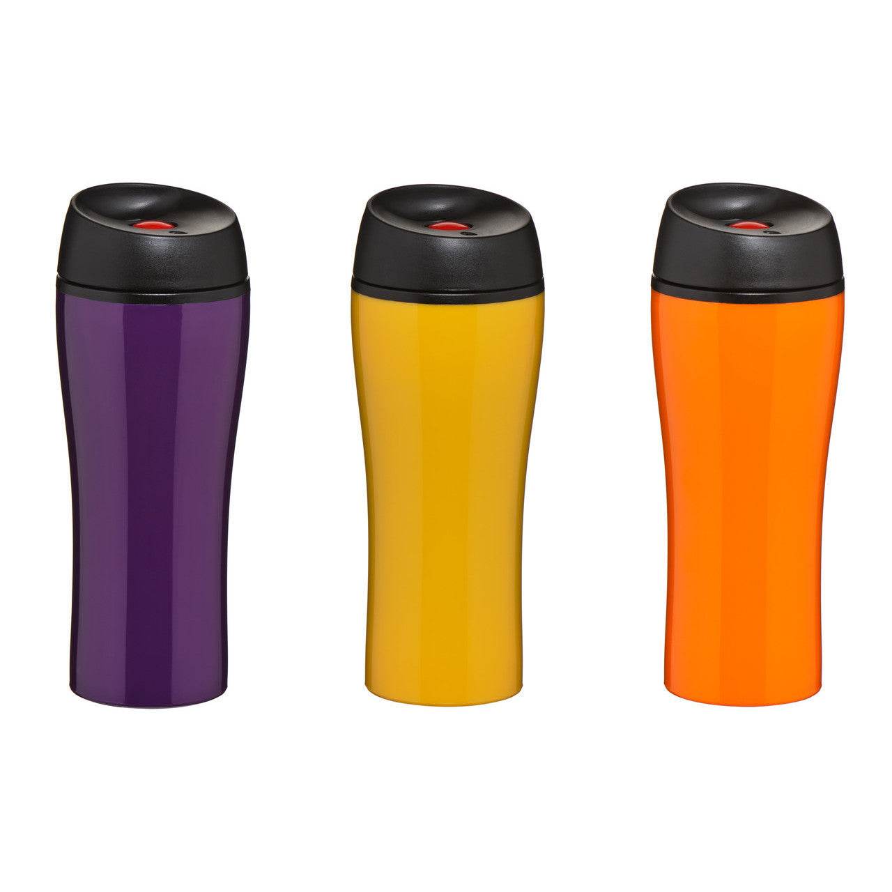 Multicolour 450ml Travel Beakers - Premier Home