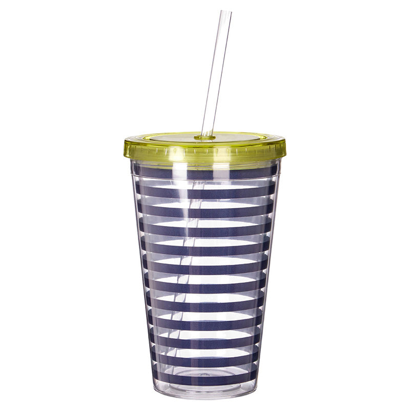 Mimo Stripe Drinks Cup 450Ml