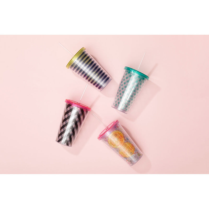 Mimo Stripe Drinks Cup 450Ml