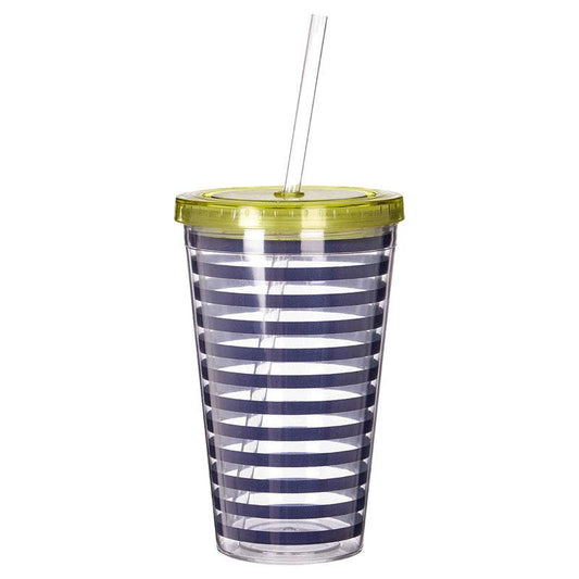 Mimo Stripe Drinks Cup 450Ml - Premier Home