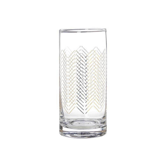 Set Of Four Jazz Highball Glasses - Premier Home