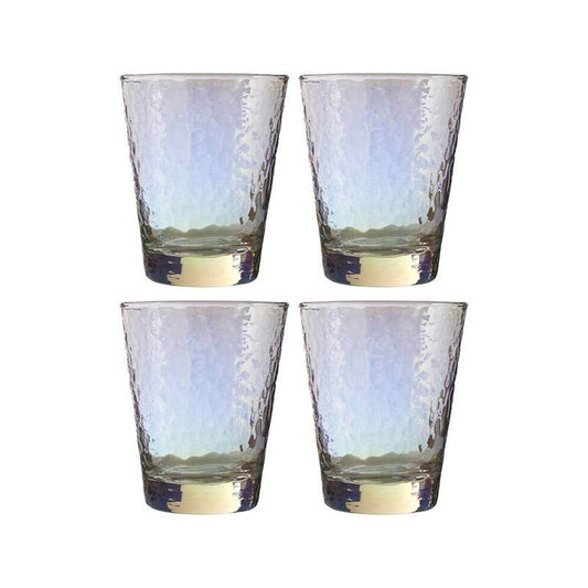 Aurora Set of 4 Lustre Glass Tumblers - Premier Home