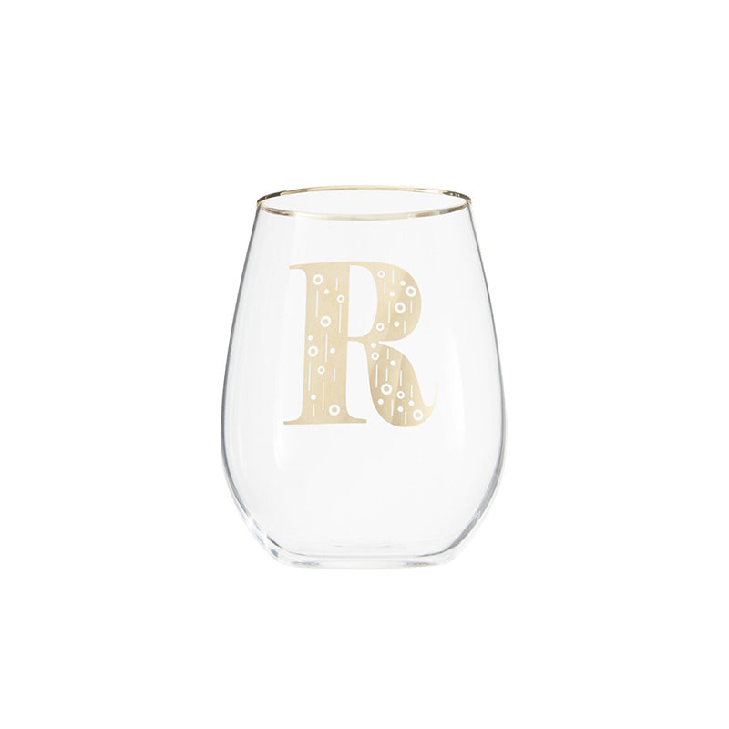 Claro Letter R Curved Tumbler