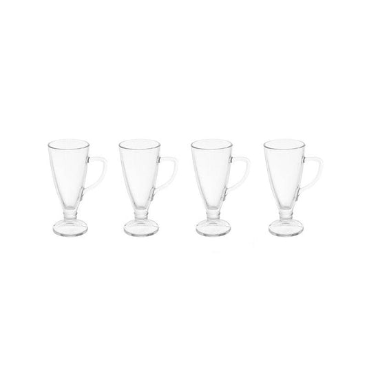 Set Of Four Torta Latte Glasses - Premier Home