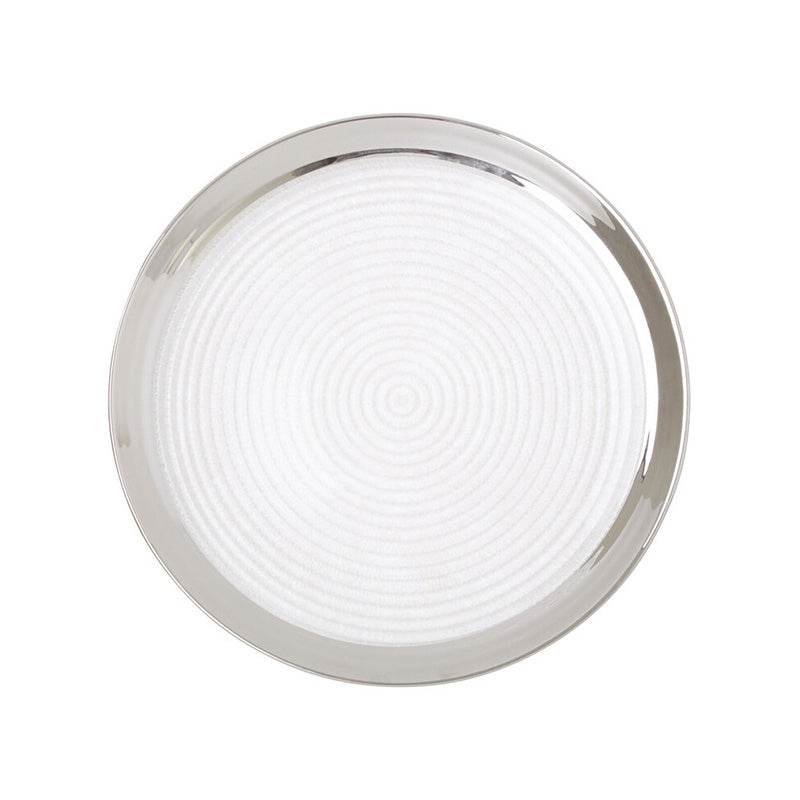 Ida 27cm Embossed Coupe Dinner Plate - Premier Home
