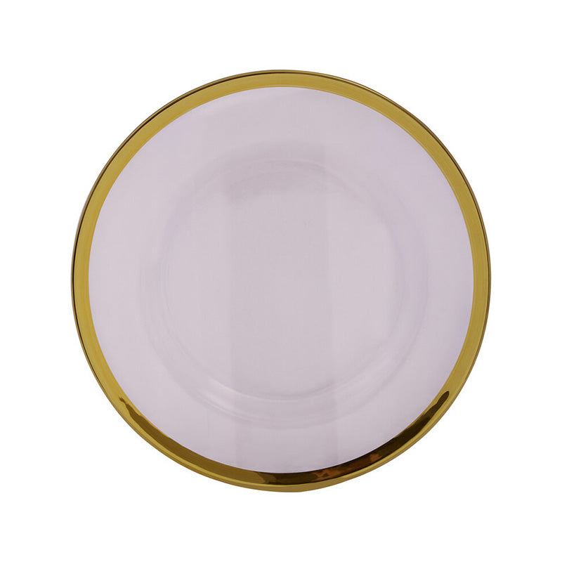 Ida 27cm Dinner Plate With Gold Rim