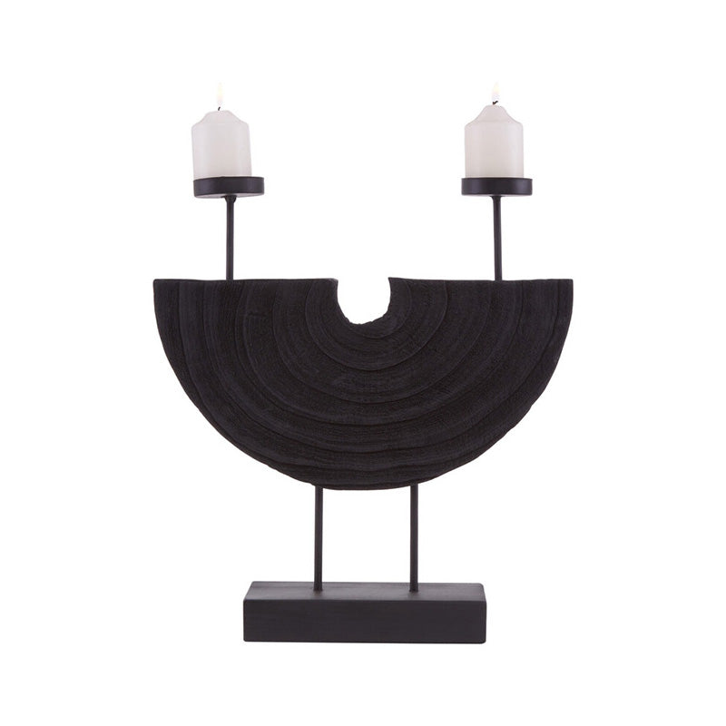Lacuna Two Candle Holder
