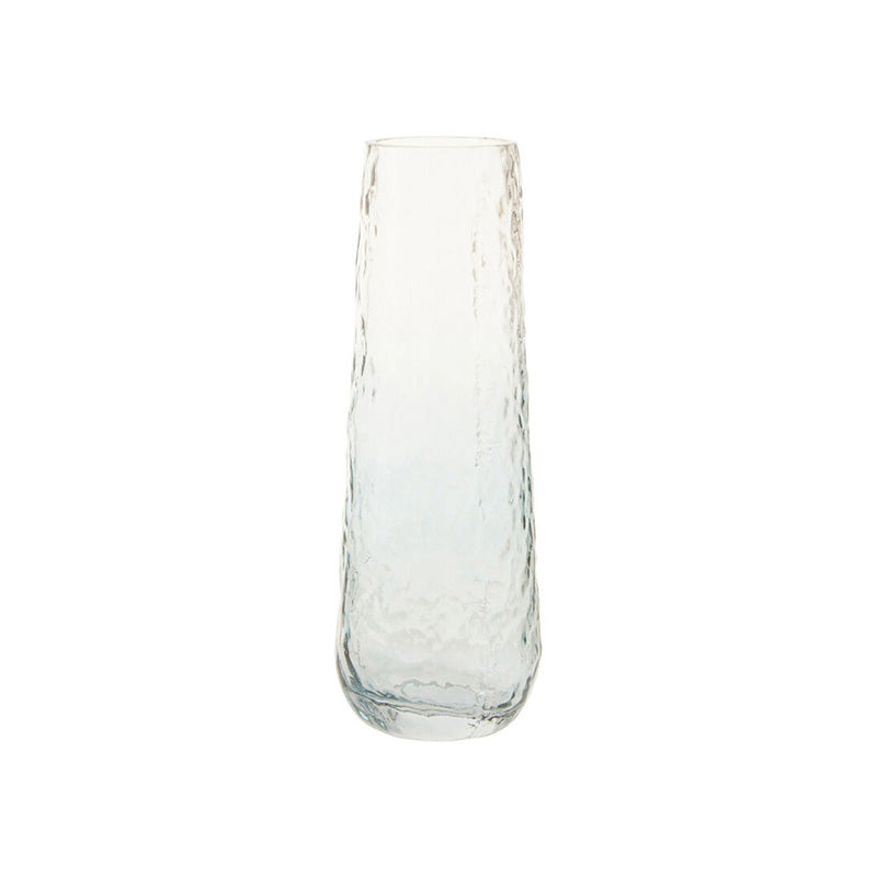 Brock large blue glass vase
