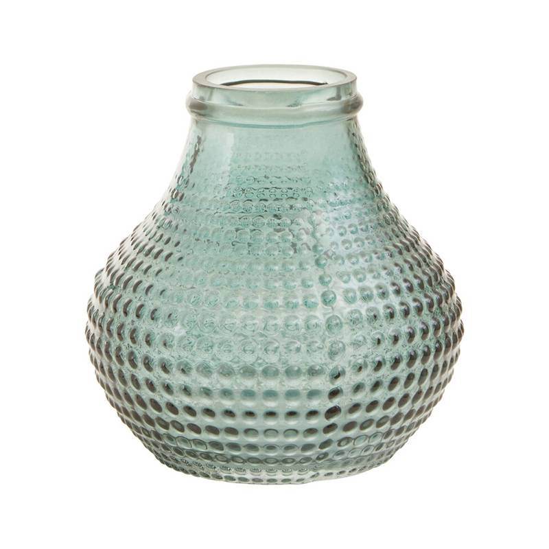 Bolla Small Green Glass Vase - Premier Home
