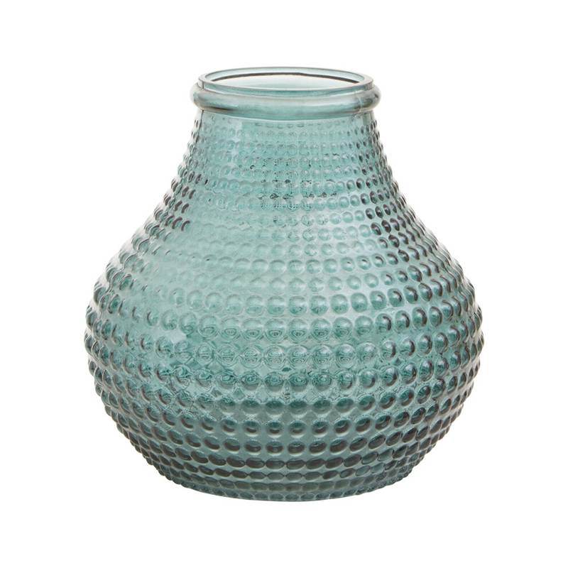 Bolla Large Green Glass Vase - Premier Home