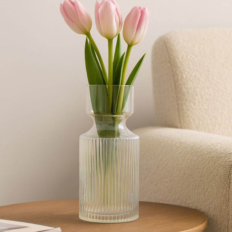 Breamo Small Glass Vase - Premier Home