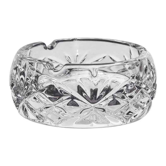Beaufort Small Crystal Textured Ashtray - Premier Home