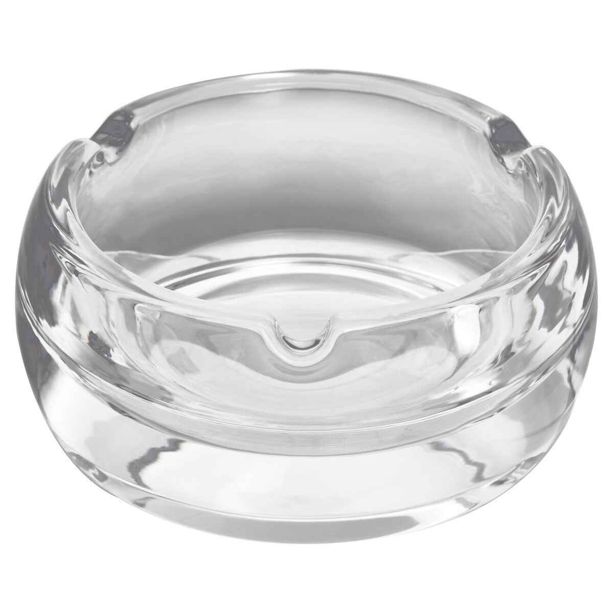 Beaufort Small Crystal Plain Ashtray - Premier Home