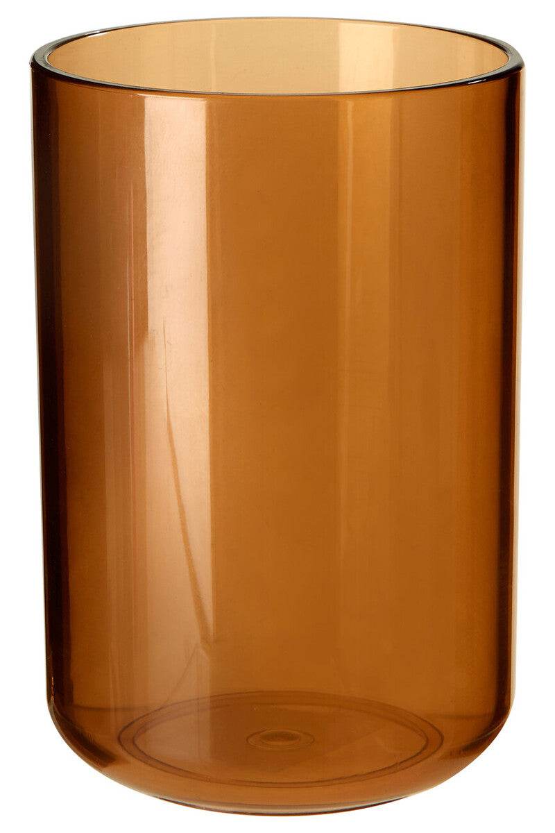 Smoke Brown Plastic Tumbler - Premier Home